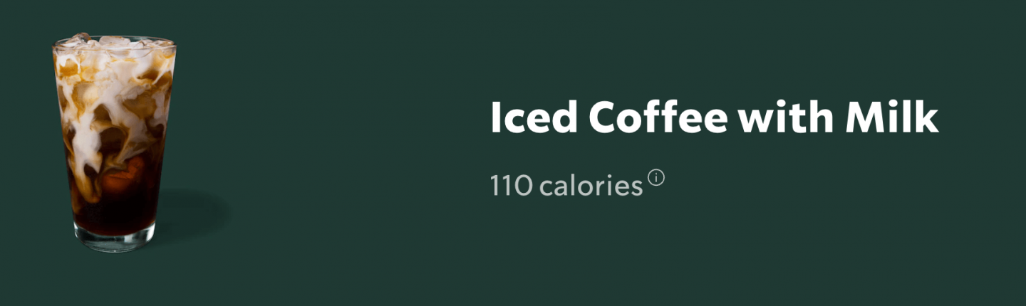 starbucks iced coffee drinks