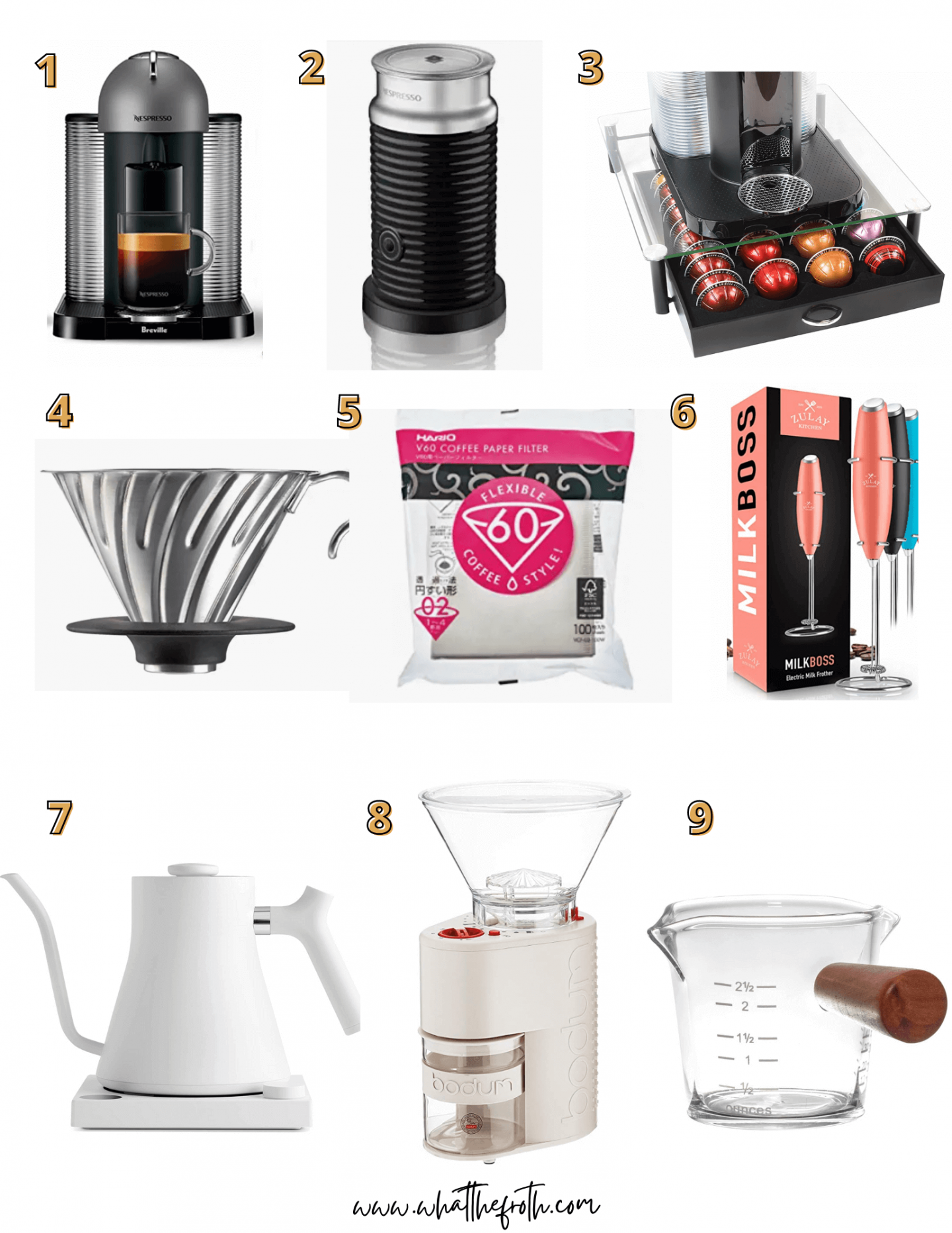 coffee bar must-haves