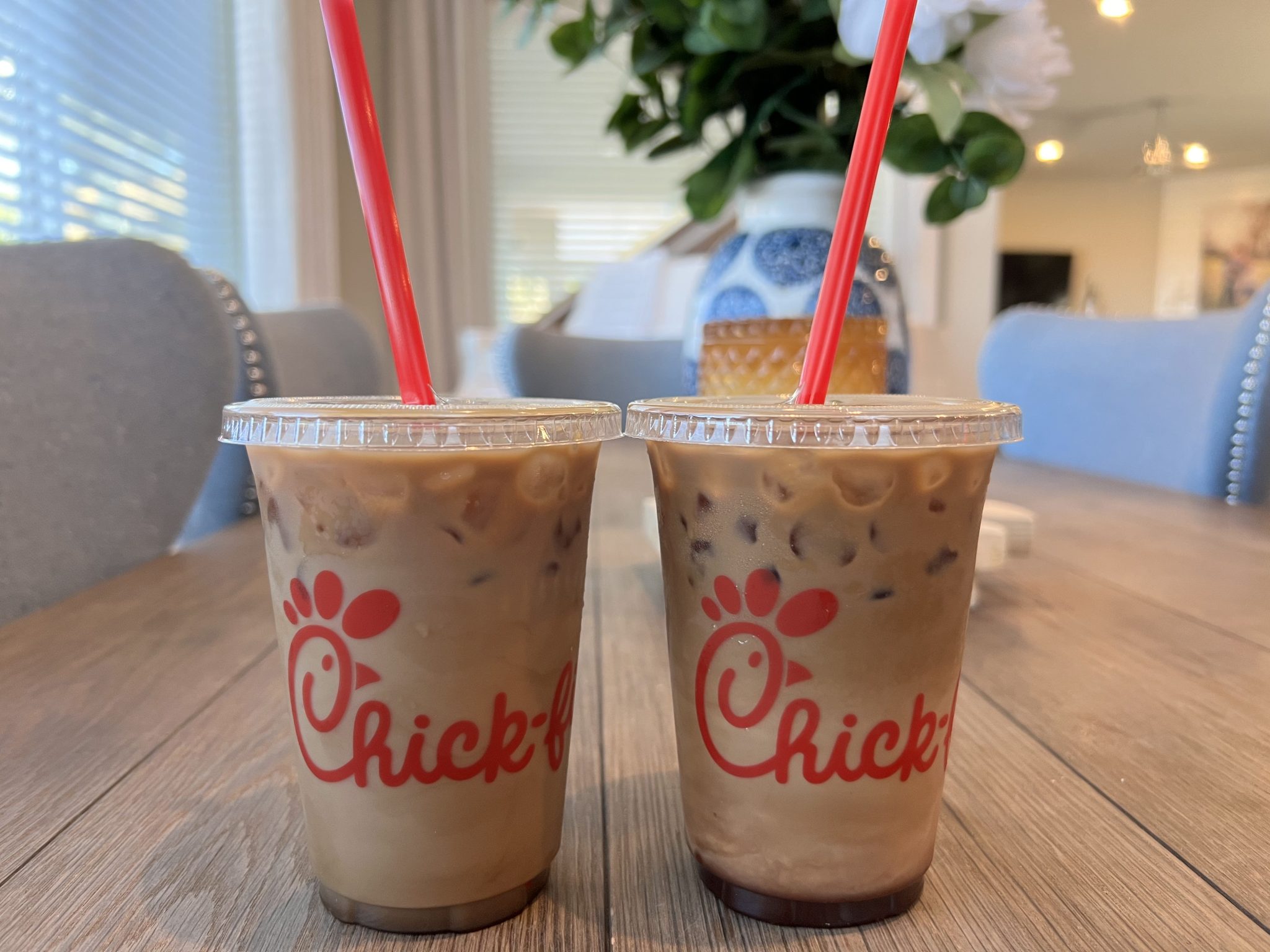 ChickfilA Iced Coffees The Mocha Cream Cold Brew & Vanilla Iced