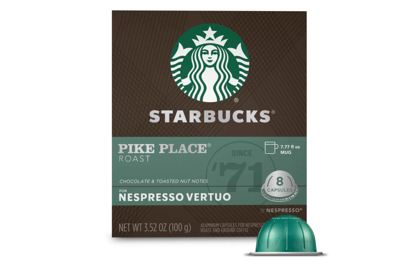 starbucks nespresso pods